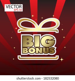 Big bonus sticker