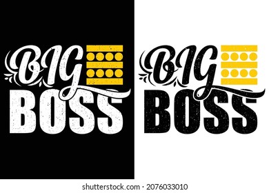 BIG BOSS T-SHIRT DESIGN 21