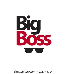 Big Boss Vector Template Design Illustration