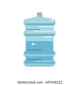 big bottle of drinking water container plastic