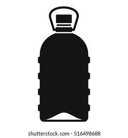 Big bottle icon. Simple illustration of big bottle vector icon for web