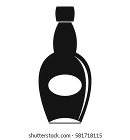 Big bottle icon. Simple illustration of big bottle vector icon for web