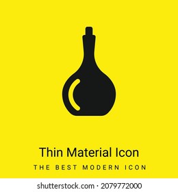 Big Bottle minimal bright yellow material icon