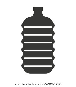 big bottle water icon vector illustration design