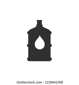 Big Bottle Water with liquid icon