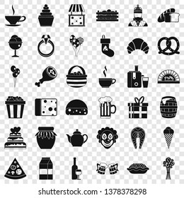 Big bounty icons set. Simple style of 36 big bounty vector icons for web for any design