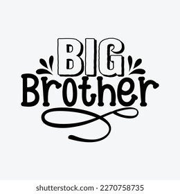 Big Brother Svg Cricut Cut Files Silhouette