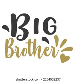 big brother t-shirt print template