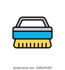 Big Brush Icon Vector Illustration
