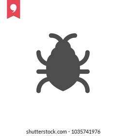 Big Bug Vector Icon