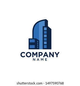 big building company - logo vector 