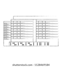 big building facade icon
