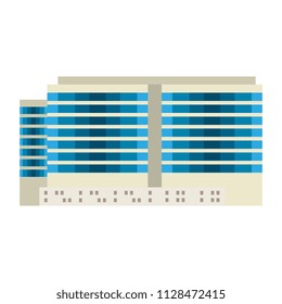 big building facade icon