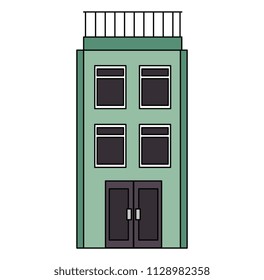 big building facade icon