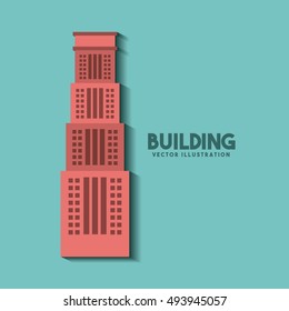 big building isolated icon vector illustration design