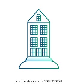 big building structure icon