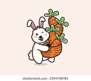 Big bunny harvest more carrots