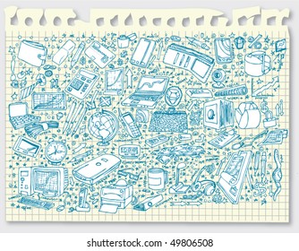 Big Business Doodles Collection (vector)