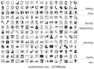 BIG Business Icon Set