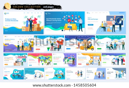 Big business set marketplace. Produce in China sell worldwide online, sell in USA and Europe, search supplier, delivery goods to warehouse, collaboration, logistiсs worldwide, us-china trade relations
