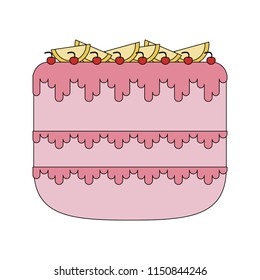Big cake dessert