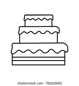 Big cake dessert
