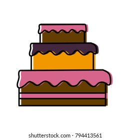 Big cake dessert