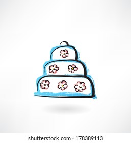 big cake grunge icon