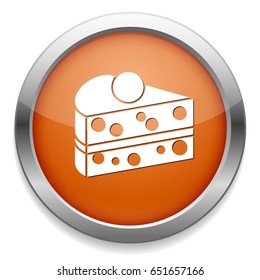 big cake slice icon