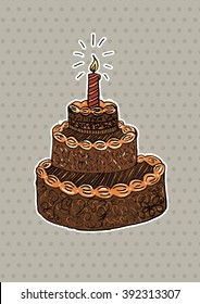 Big cake for your design