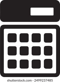  A big calculator vector illustration file