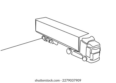 big cargo transport industry lorry truck vehicle line