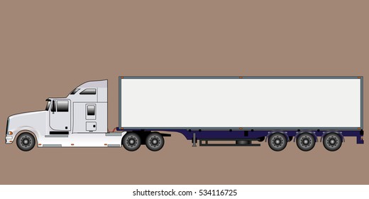 Big Cargo Truck. Freight