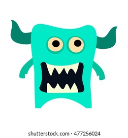 Big Cartoon Monster Colorful Toy Cute Stock Vector (Royalty Free ...