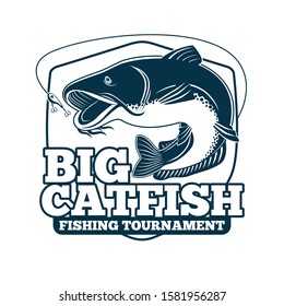 Big Catfish Fishing Tournament Logo