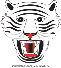 big cat.tiger head logo.tiger head illustrator.tiger head tattoo
