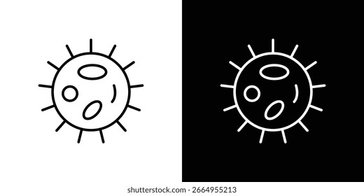 Ilustración vectorial de iconos de Big Cellule - iconos vectoriales de estilo negro de alta calidad