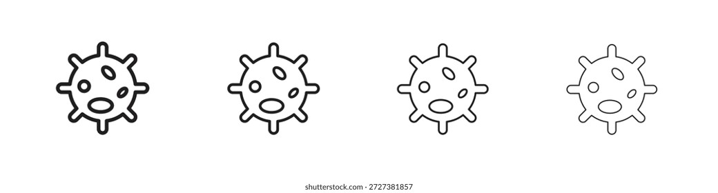 Iconos de Big Cellule Signo de Vector de contorno