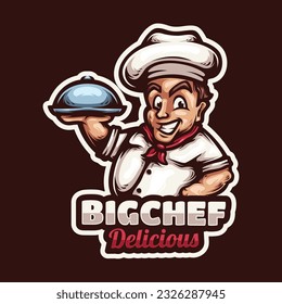 Big Chef Mascot Logo Design