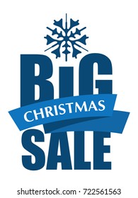 Big Christmas Sale inscription