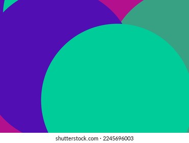 Big Circles shapes composition. for presentation design. Vermilion base for website, print, base for banners, wallpapers, business cards, brochure, banner, calendar, graphic