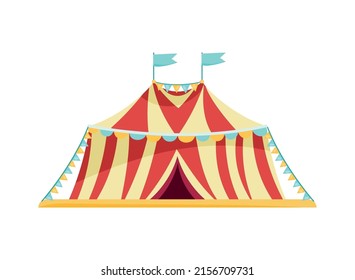 big circus amusement park icon
