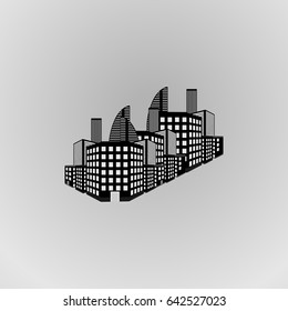 big city icon,big city vector