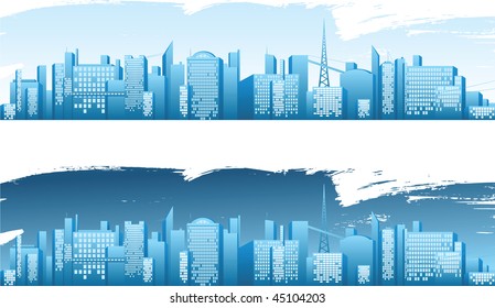 big city skyline