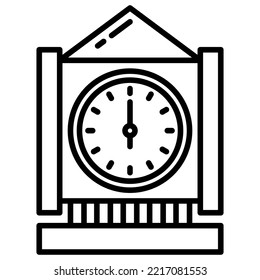 el gran reloj en un edificio del centro