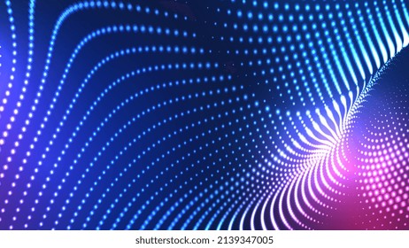 Big cloud data online innovation digital world technology background, 3D futuristic iot neon vibrant smooth light abstract metaverse cyber space. Technology big data digital background. Vector EPS10.