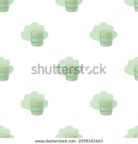 Big cloud database pattern seamless background texture repeat wallpaper geometric vector