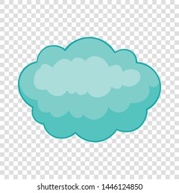 Big cloud icon. Cartoon illustration of big cloud vector icon for web design