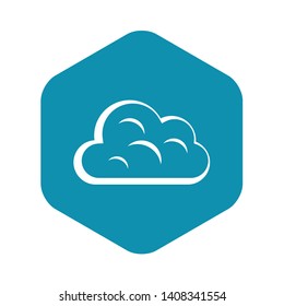 Big cloud icon. Simple illustration of big cloud vector icon for web
