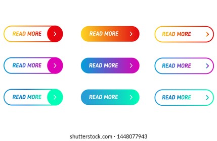 Big collection buttons Read More. Different colorful button set. Web icons.